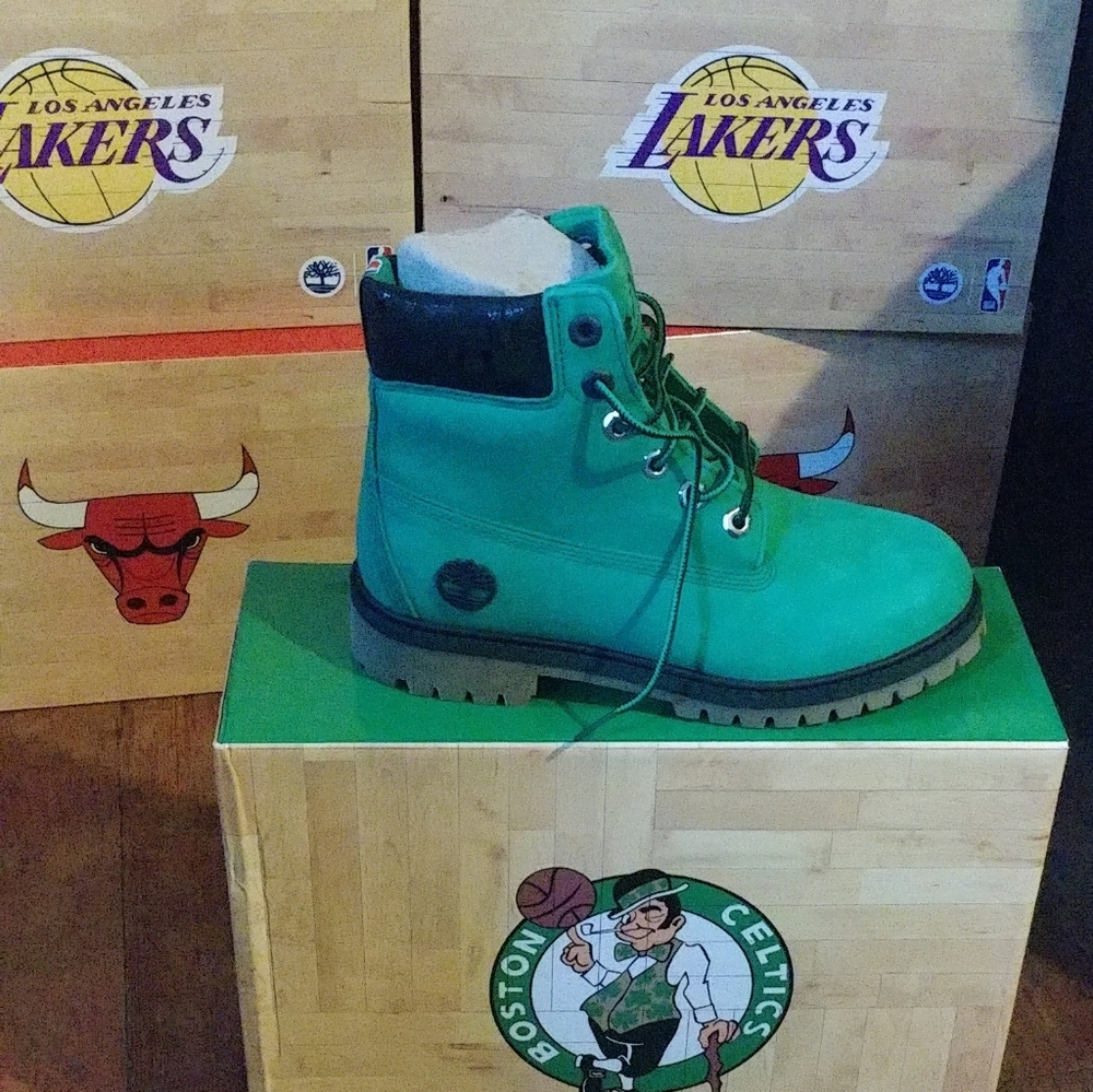 Timberland Boston Celtics Boots DS Juniors
